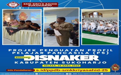 Implementasi Projek P5 Tema Kebekerjaan dalam Workshop” Meraih Sukses bersama menuju Dunia Kerja”